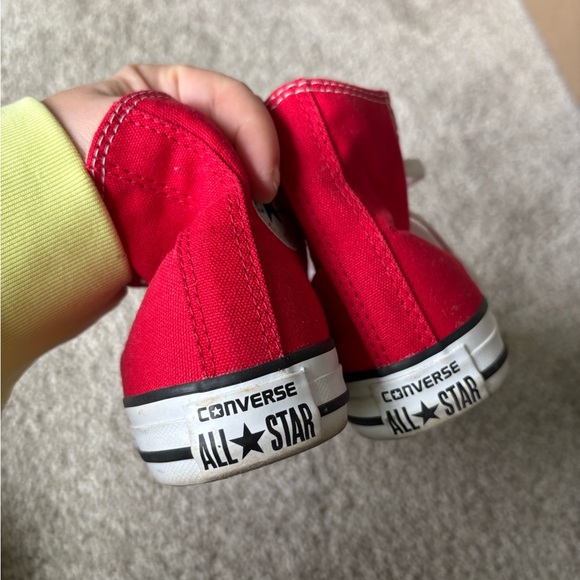Converse youth Red All-Star High-Tops - Picture 3 of 6